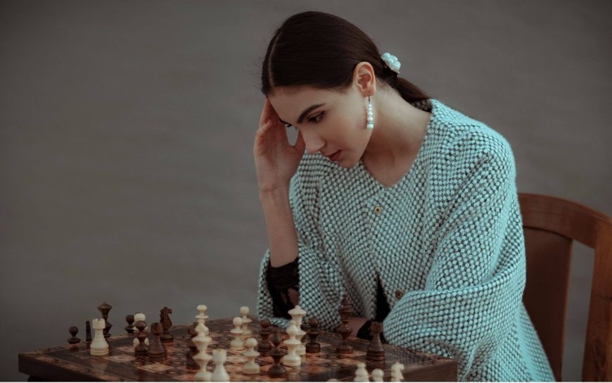 , Une histoire d’amour sur jeu d’échecs