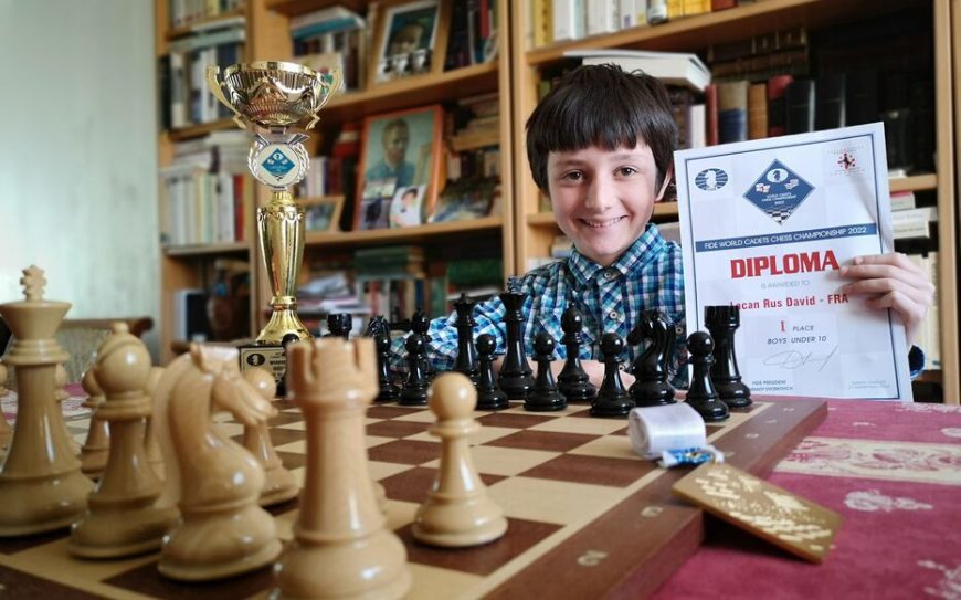 , À 10 ans, ce joueur d’échecs&#8230;