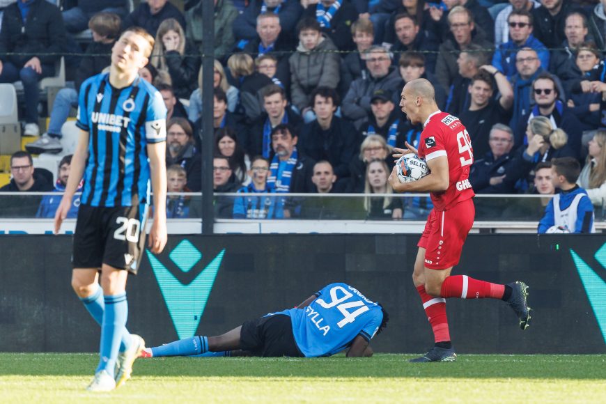 , FC Bruges tenu en échec par l&rsquo;Antwerp (2-2): « Il n&rsquo;y avait jamais penalty »