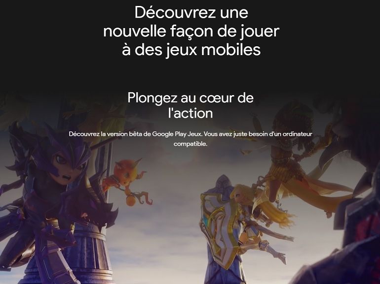 , Google Play Games : les jeux Android sur PC arrivent en France