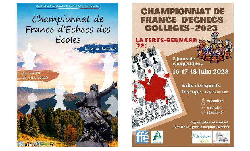 , La finale des championnats de France d’échecs collèges se jouera à La Ferté-Bernard